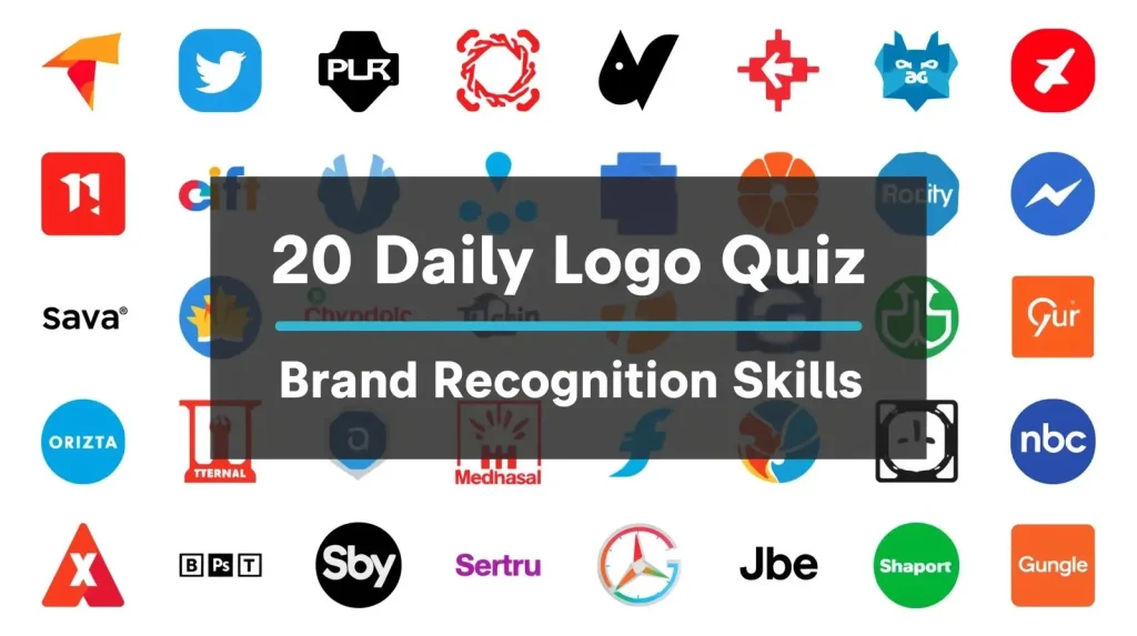 20 Daily Logo Quiz Train Your Brand Recognition Skills