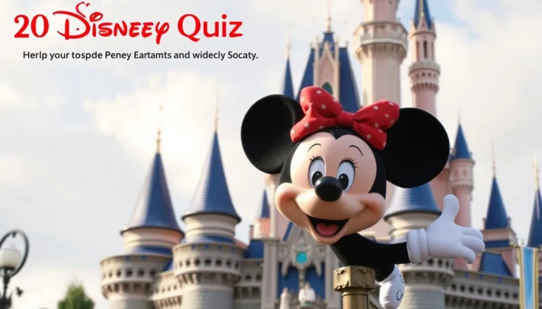 20 Disney Quiz Challenge Are You a True Disney Expert or Just a Casual Fan