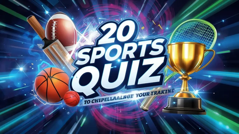 20 Sports Quiz Questions to Challenge Your Knowledge