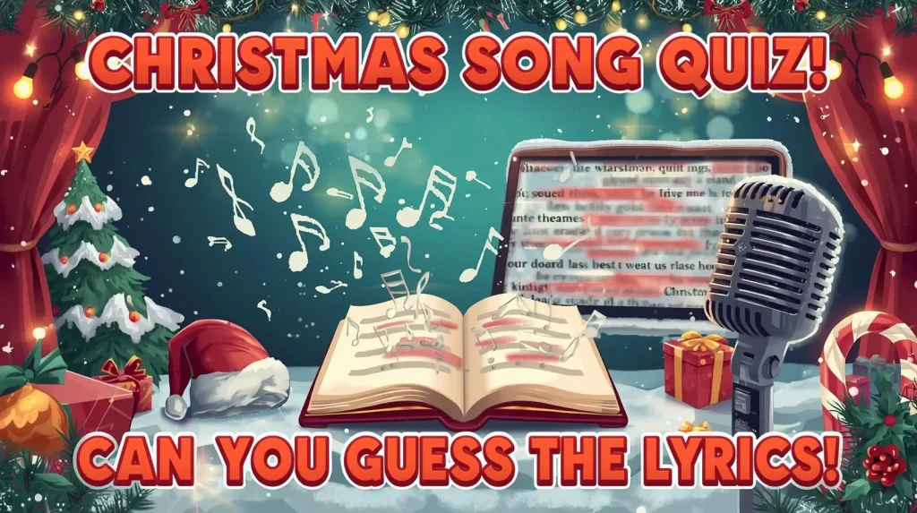 10 Christmas Song Quiz: Guess the Christmas song lyrics! 10 20 Christmas Song Quiz Guess the Christmas song lyrics!