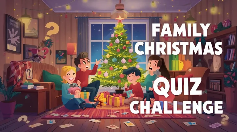 Family Christmas Quiz Challenge How Well Do You Know the Holidays