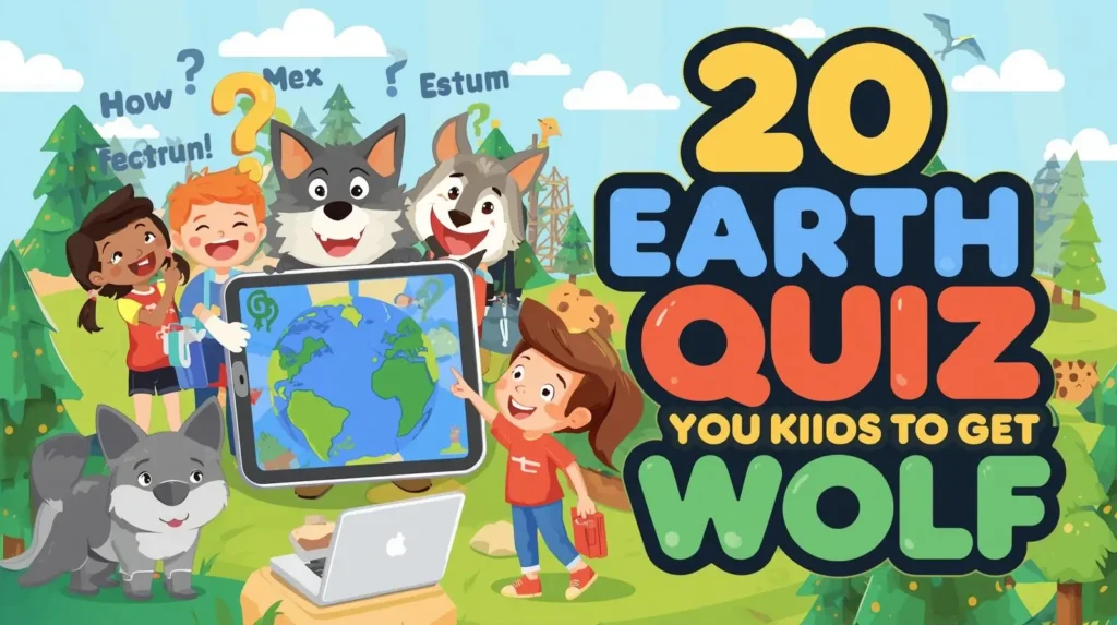 20 Google Earth Day Quiz: How to Get All Animals 9 20 Google Earth Day Quiz Questions for Kids How to Get Wolf