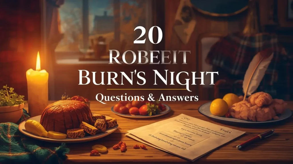 20 Robert Burns Night Quiz Question with Answers for Adults 3 20 Robert Burns Night Quiz Question with Answers for Adults