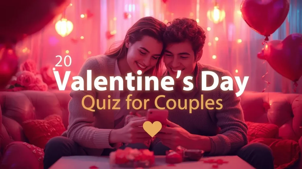 20 Valentines Day Quiz Fun Fact You’ll Love Couples 7 20 Valentines Day Quiz for Couples (Love Trivia Questions)