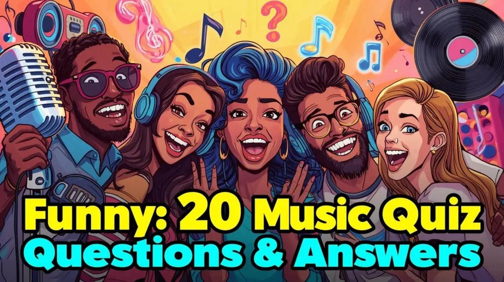 Funny 20 Music Quiz Questions and Answers to Stump Your Friends 8 Funny 20 Music Quiz Questions and Answers to Stump Your Friends