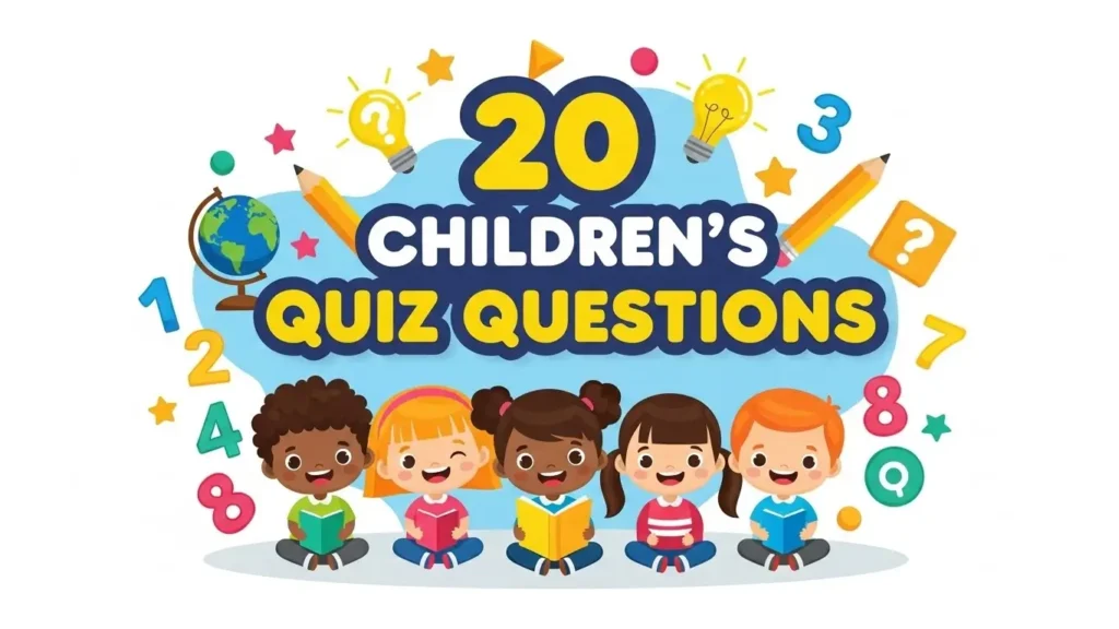 20 Childrens Quiz Questions with Answers for General Knowledge 5 20 Childrens Quiz Questions with Answers for General Knowledge