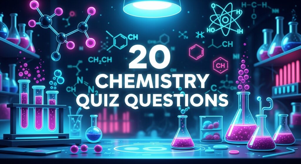 Simple 20 Chemistry Quiz Questions and Answers 1 20 Chemistry Quiz Questions